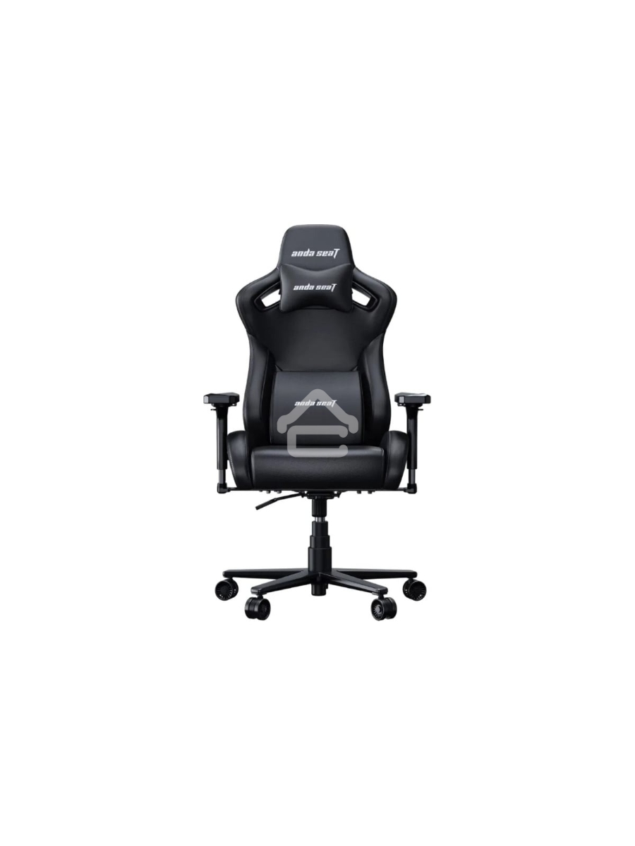 Кресло игровое Anda Seat Kaiser Frontier, цвет черный, размер M (90кг), материал ПВХ (модель AD12)