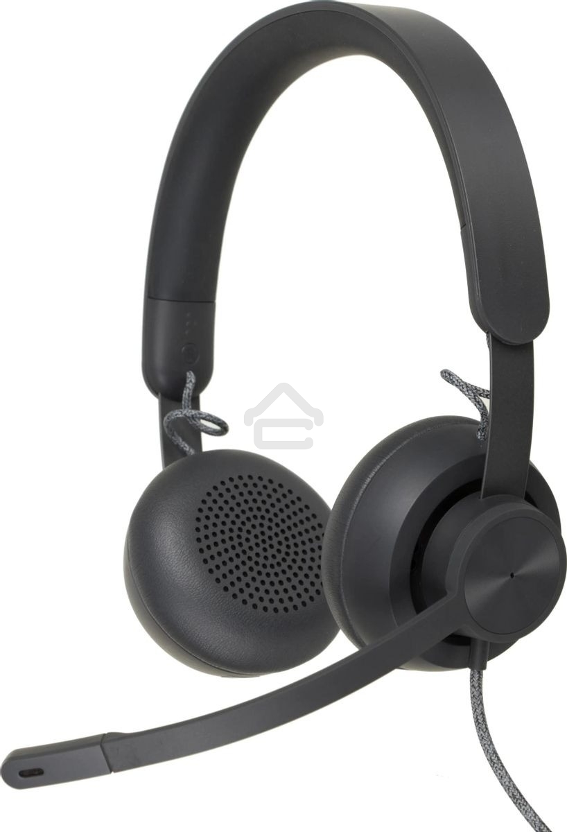 Гарнитура проводная Logitech Headset Zone Wired Teams Graphite