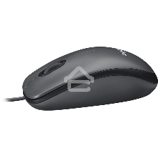 Мышь проводная Logitech M90 черный/серый, 1000 dpi, USB, кнопки - 3