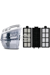 Пылесос Vitek VT-1833-01-PR жемчужный, 400/1800 Вт, уборка сухая, пылесборник контейнер, аквафильтр 3.5 л