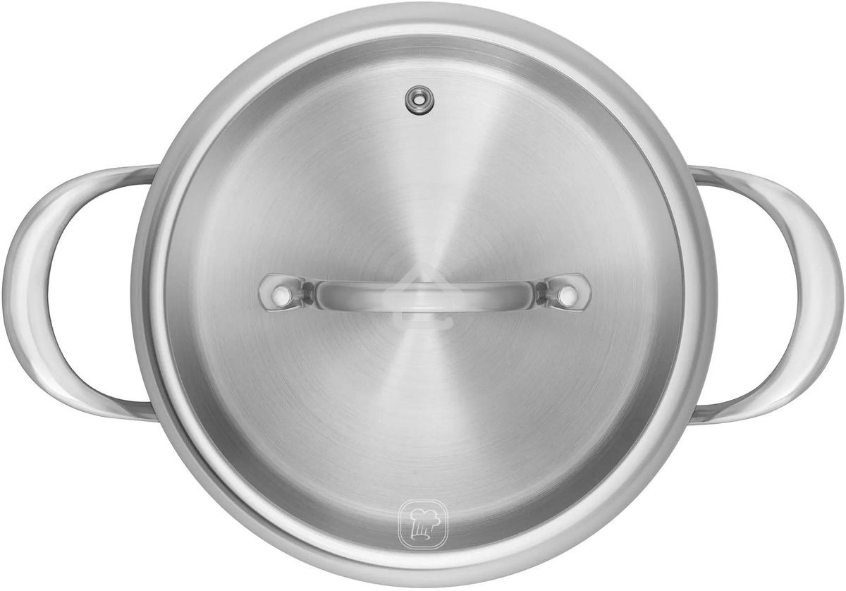 Кастрюля Rondell Admiring RDS-725, 3.8л, 20см, с крышкой, сталь