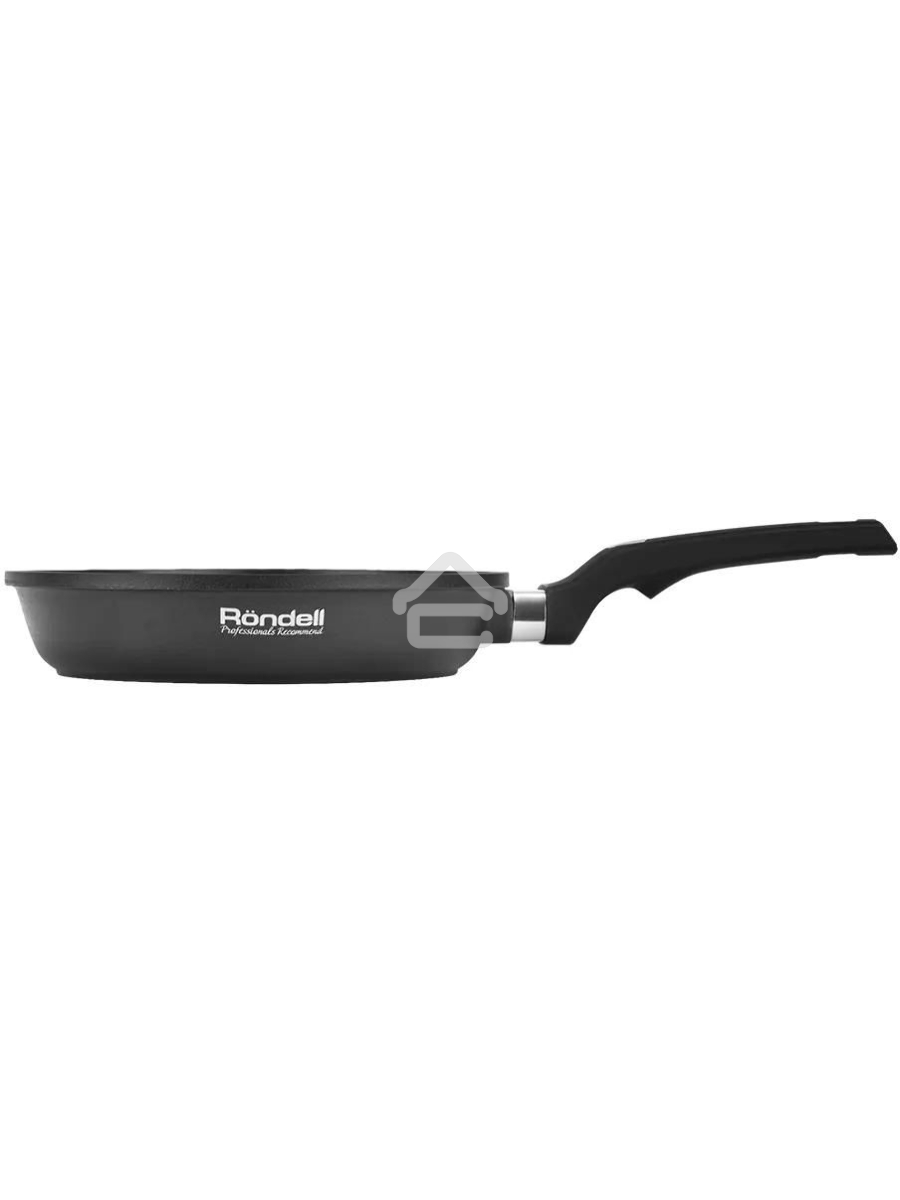 Сковорода Rondell Point RDA-1347, 26см, без крышки, графитовый
