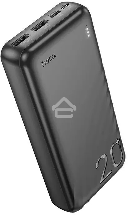 Портативный аккумулятор Hoco J123A Element 20000mAh 2A 2xUSB-A черный