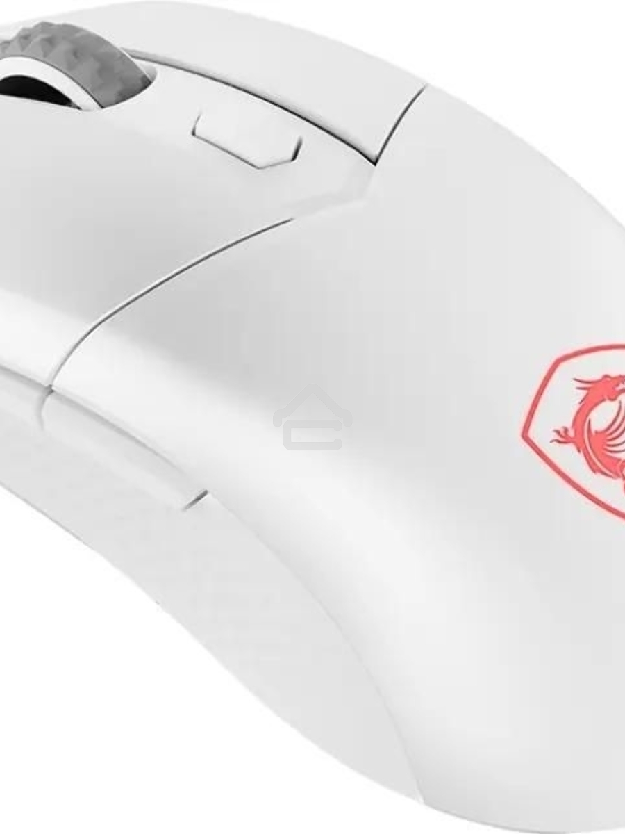 Мышь беспроводная/проводная MSI VERSA 300 белый, 8000 dpi, радиоканал, Bluetooth, USB, кнопки - 6