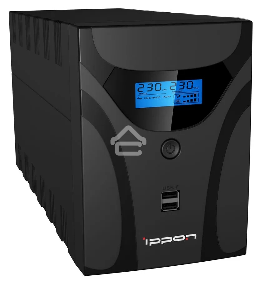Источник бесперебойного питания Ippon Smart Power Pro II Euro 1600 960Вт 1600ВА черный