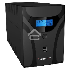 Источник бесперебойного питания Ippon Smart Power Pro II Euro 1600 960Вт 1600ВА черный