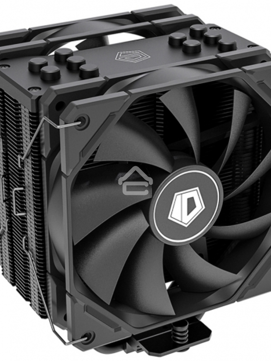 Кулер для процессора ID-COOLING SE-225-XT-BLACK-V2 черный 120мм алюминий+медь 1800rpm 35.2db 4-pin 220W 154мм