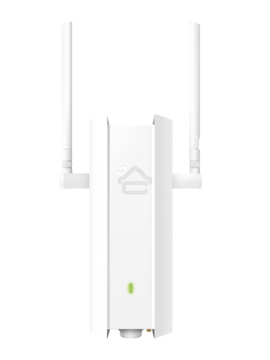 Двухдиапазонная точка доступа TP-Link EAP625-Outdoor HD, для улицы и помещений с поддержкой Wi-Fi 6 AX1800, 1 гиг. порт RJ45, 802.3af/at, Passive PoE (48 В, 0,5 А), IP67, 2 внешние антенны