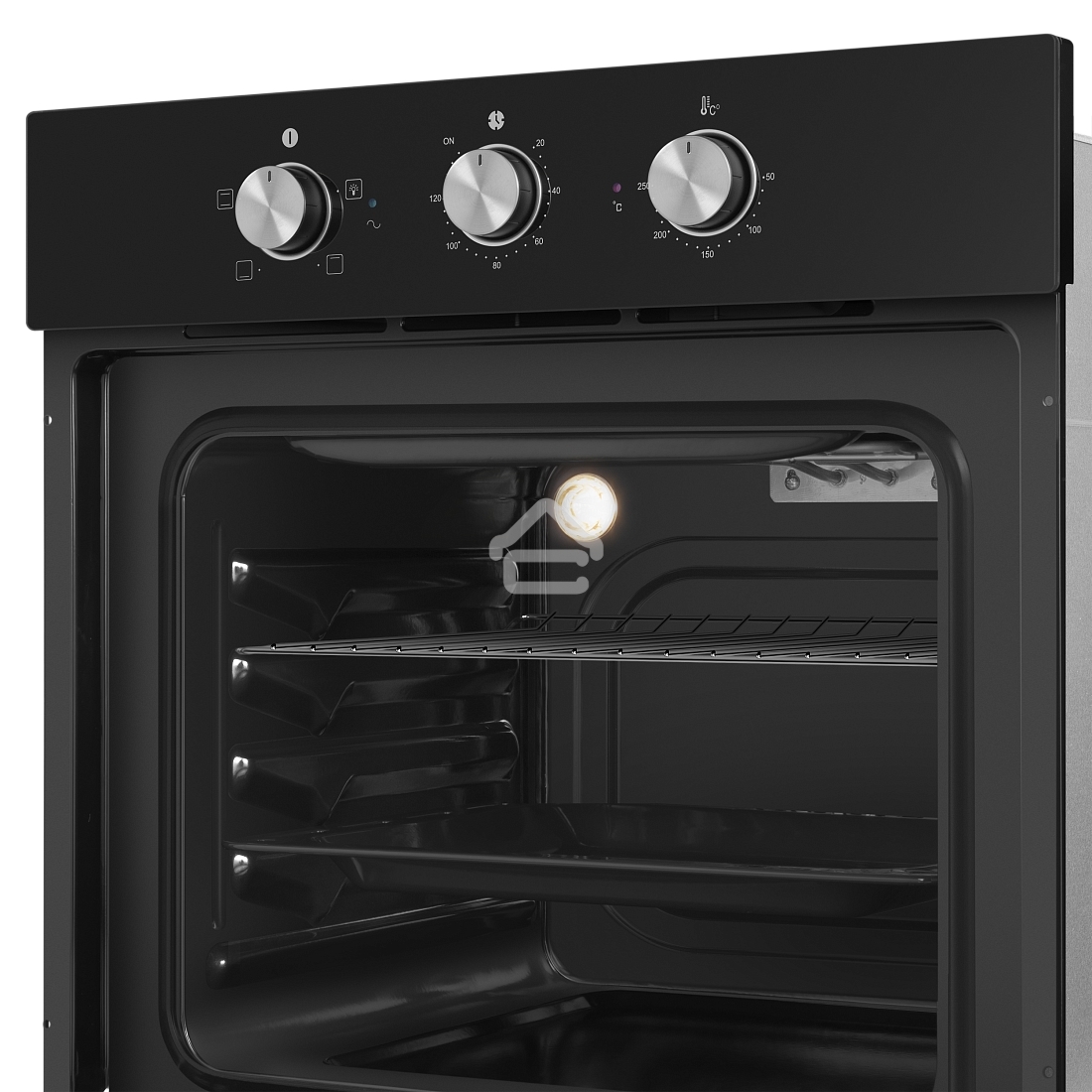 Духовой шкаф электрический HOMSair OES604BK черный