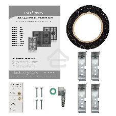 Газовая варочная панель Krona HAGEL 30 BL независимая, черный