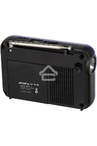 Радиоприемник Сигнал РП-224, бат. 3*АА (не в компл.), 220V, акб 400мА/ч, USB, SD, дисплей, фонарик