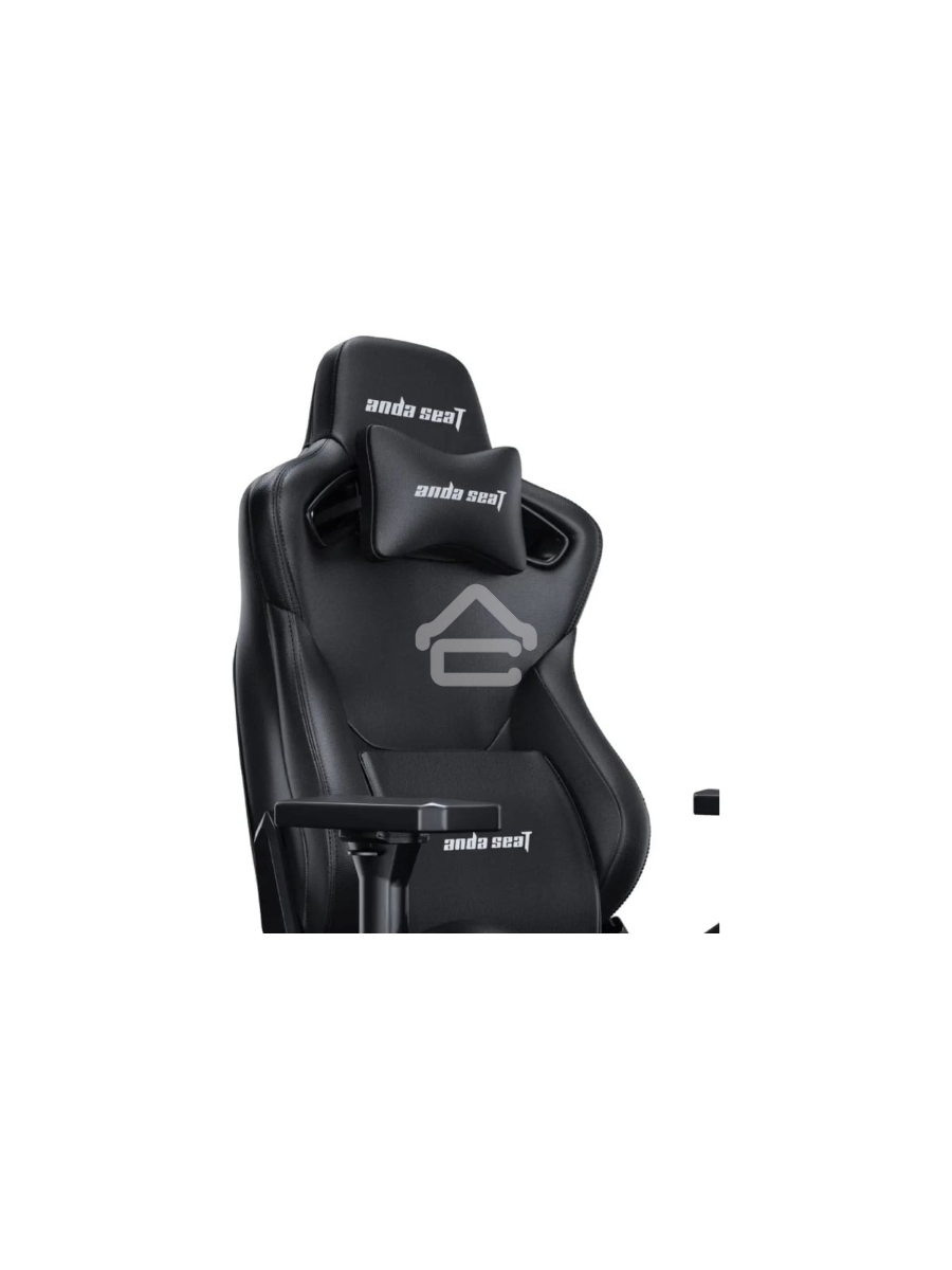 Кресло игровое Anda Seat Kaiser Frontier, цвет черный, размер M (90кг), материал ПВХ (модель AD12)