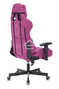 Кресло игровое Бюрократ VIKING KNIGHT LT15 FABRIC малиновый крестовина металл/пластик