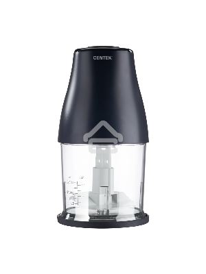 Чоппер Centek CT-1398 <400Вт> 2 скорости, чаша 800 мл, 3 насадки/режима измельчение /взбитие/ чистка