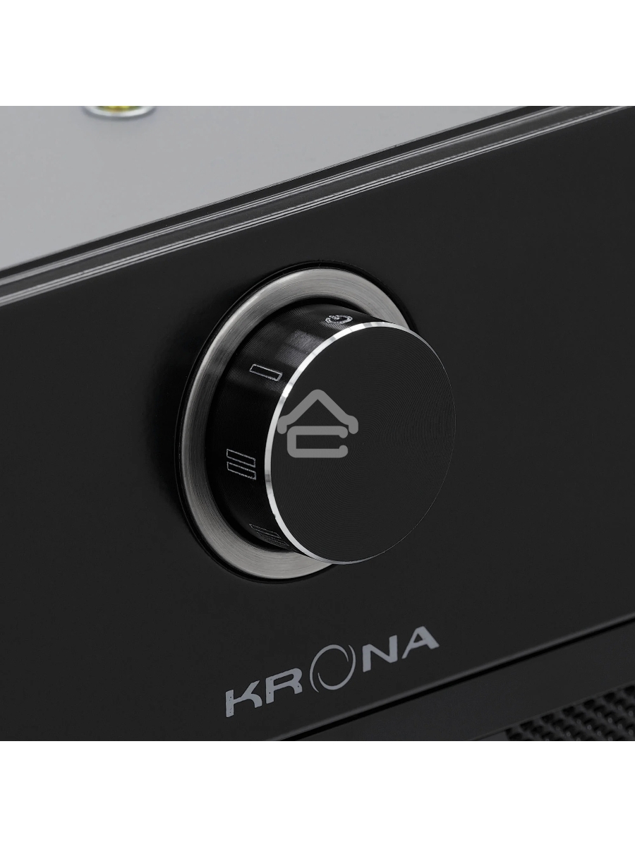 Вытяжка Krona SVEN 600 black one knob