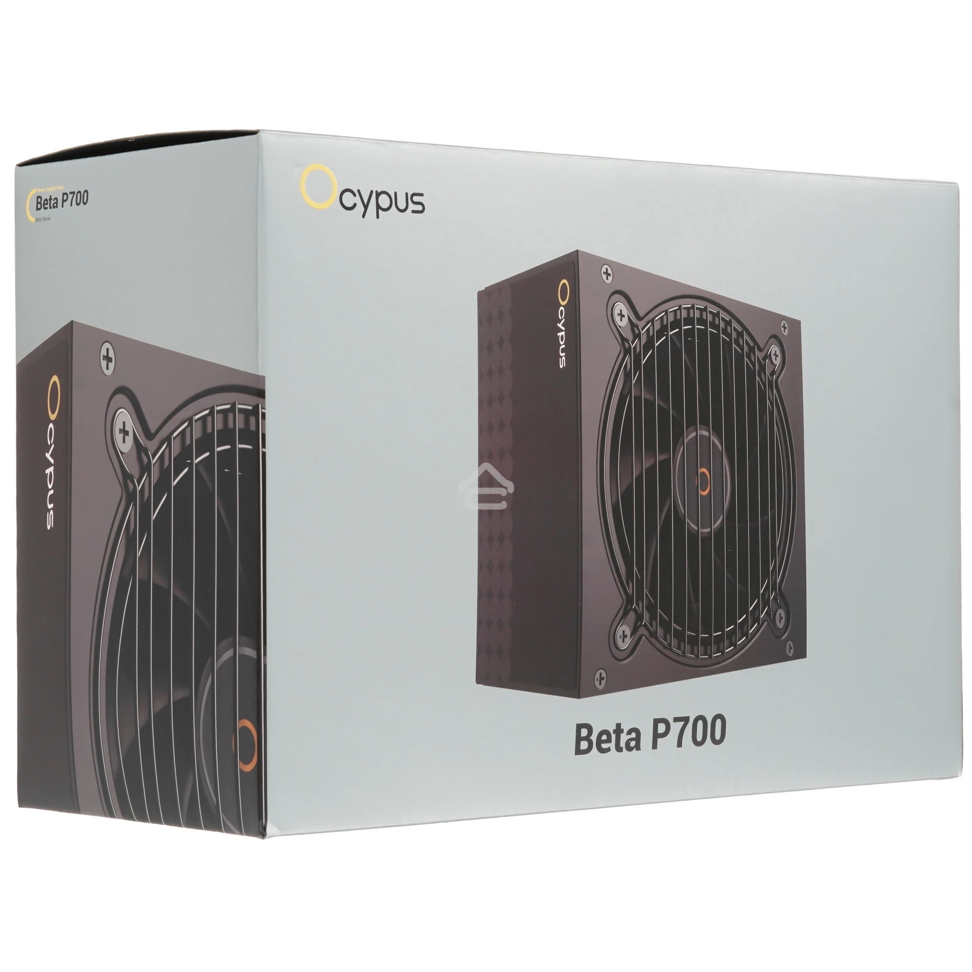 Блок питания 700W Ocypus Beta P700 BK (ATX, APFC, 20+4 pin, 120мм fan, PCI-E 6+2Px2, 3xSATA) (Beta-P700-N1HDBK024X-EU)