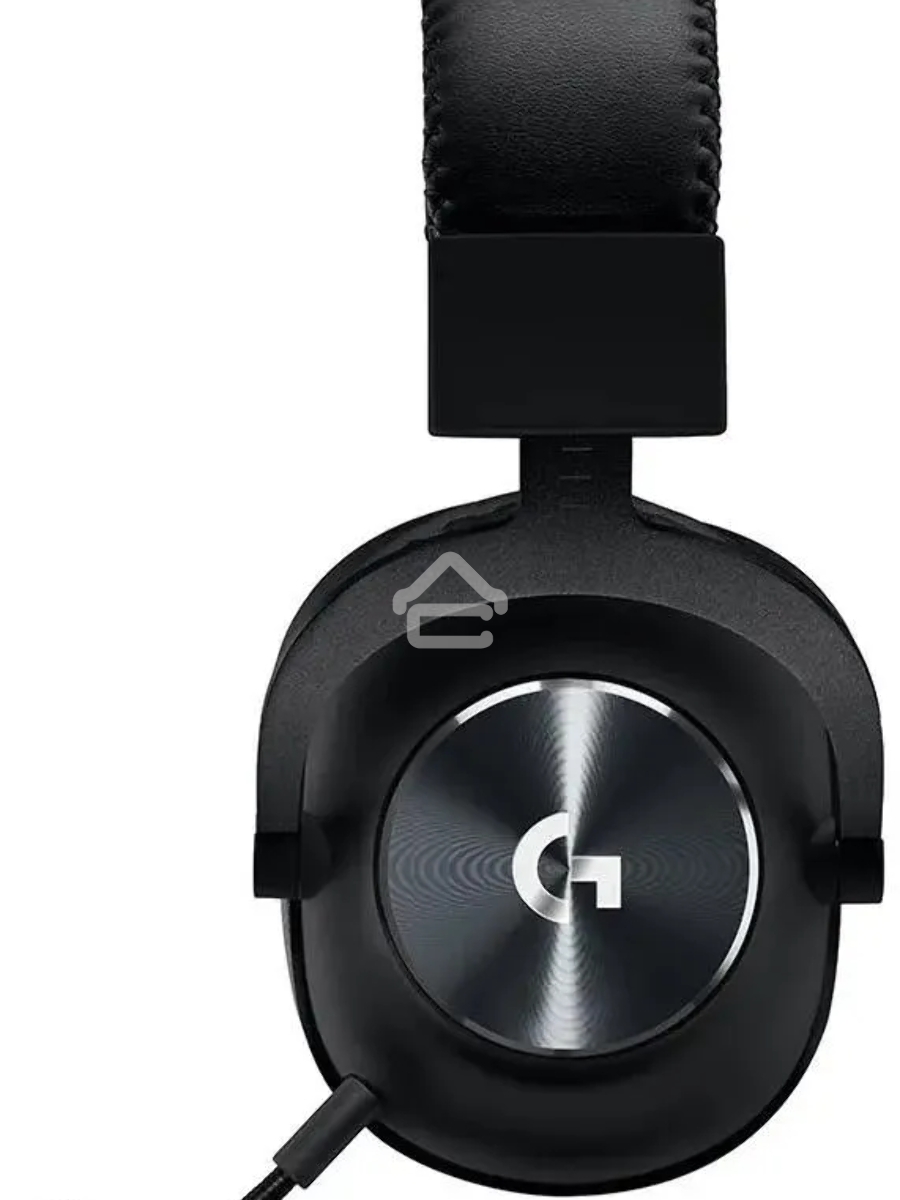 Наушники с микрофоном Logitech G Pro X черный 2м мониторные оголовье (981-000819)