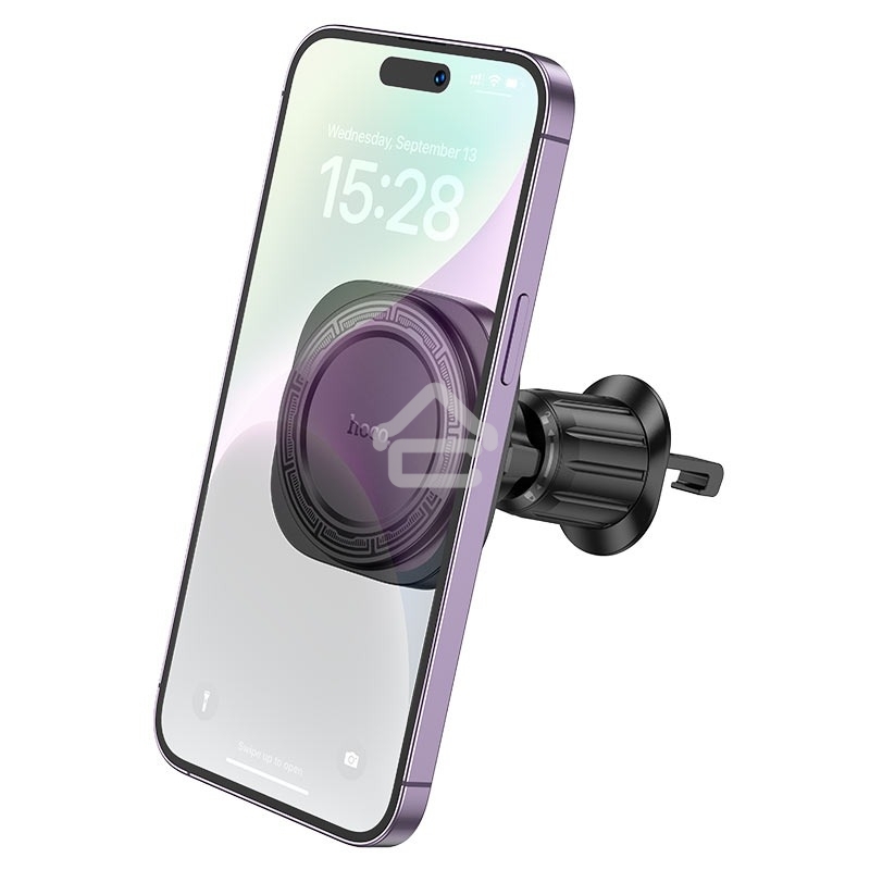 Автомобильный держатель HOCO H28 Rainbow магнитный на воздуховод черный