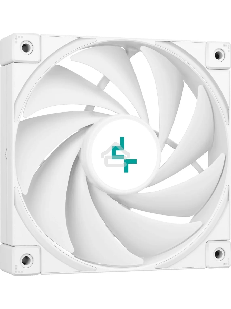 Кулер для процессора DEEPCOOL AK500 WH белый, 120 мм, алюминий/медь, 1850 об/мин, 31.5 дБ, 4 pin, 240 Вт, 158 мм