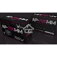 Блок питания Aerocool/Formula ATX 700W AP-700ММ 80 PLUS WHITE (20+4pin) APFC 120мм fan 6xSATA RTL