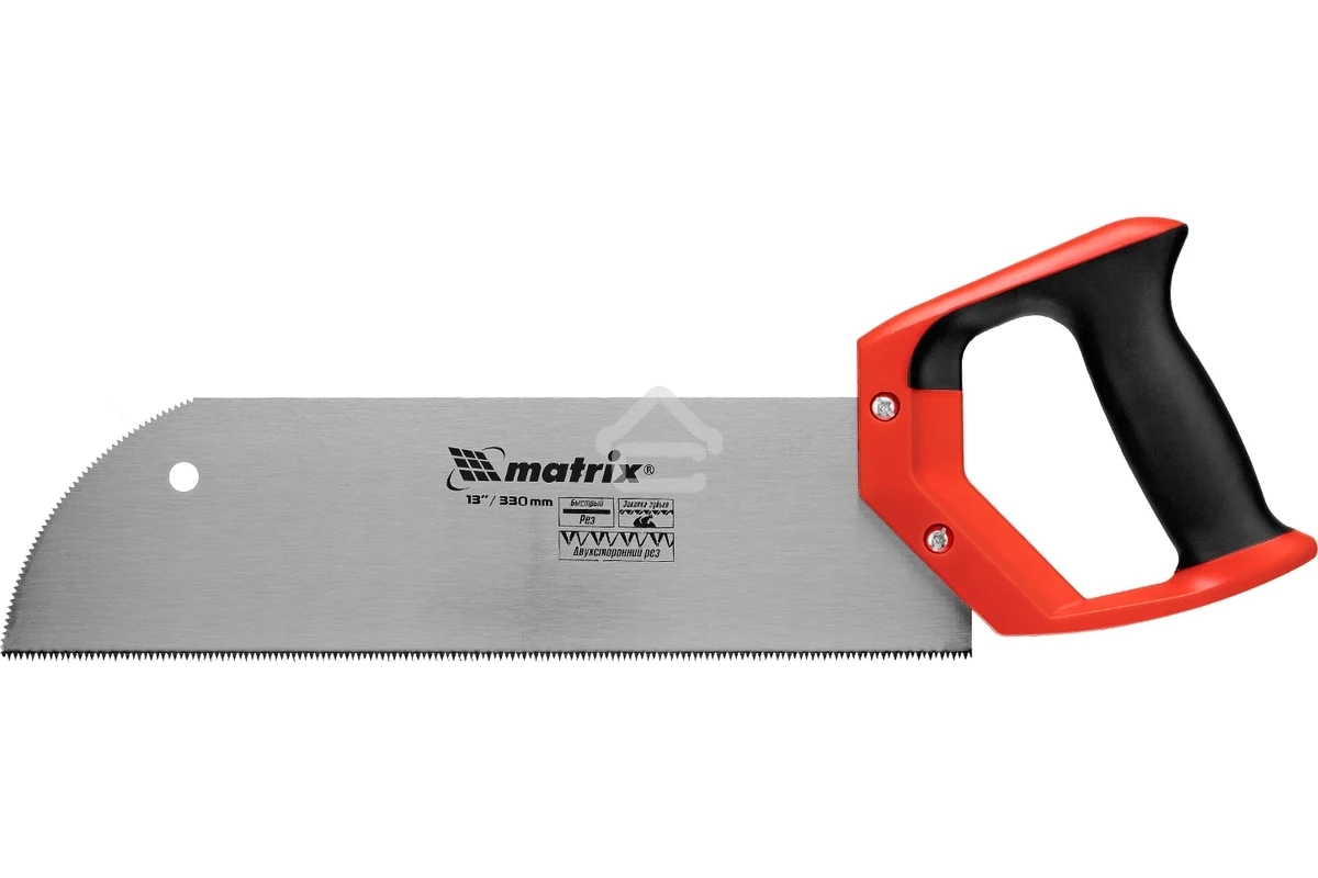 Пила Matrix для фанеры с запилом, 330 мм, двухкомпонентная рукоятка