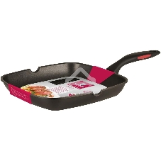 Сковорода-гриль Rondell Perfect RDA-1562, 28 см, без крышки, черный