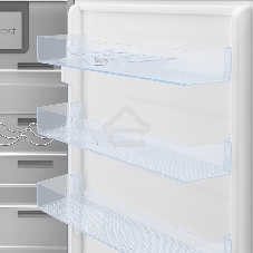 Встраиваемый холодильник Beko BCNA275E3S (7523020054) белый двухкамерный 185/69 л морозилка снизу, No Frost