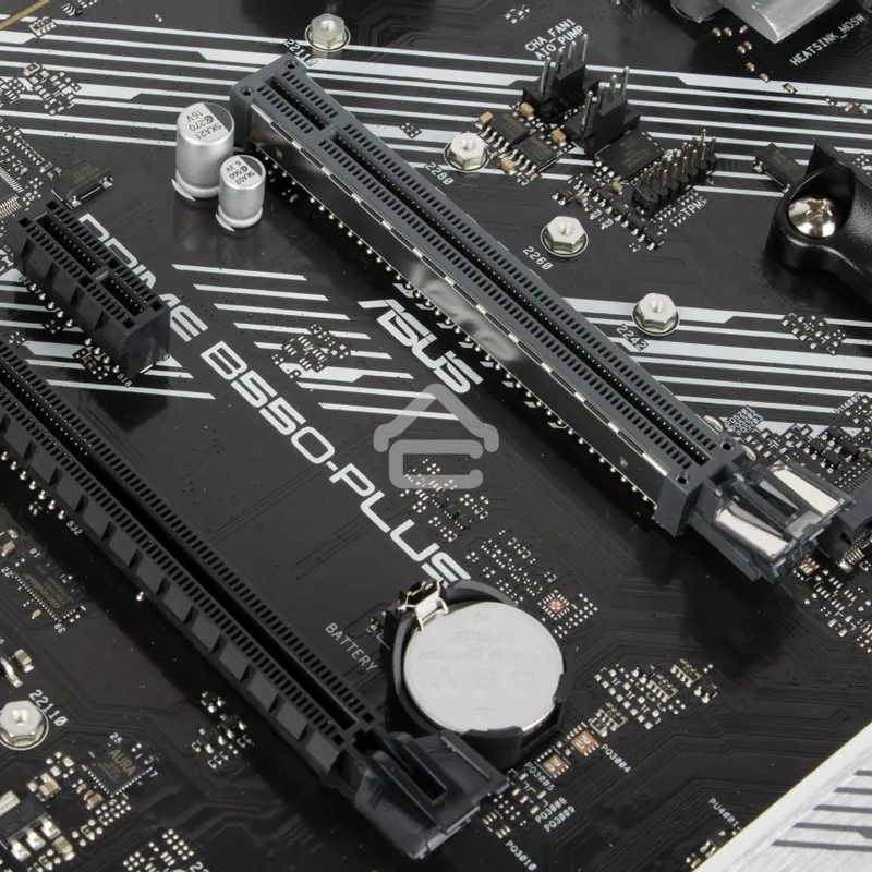 Материнская плата ASUS PRIME B550-PLUS, AM4, AMD B550, 4xDDR4, 6xSATA, 2xM.2, 1xPCIe 3.0 x16, 1xPCIe 4.0 x16, 3xPCIe x1, 1xDP, 1xHDMI, 1x 1Gb LAN, 1xUSB 3.2 Gen 2, 4xUSB 3.2 Gen 1, 2xUSB 2.0, 5x3.5 мм, 7.1, ATX
