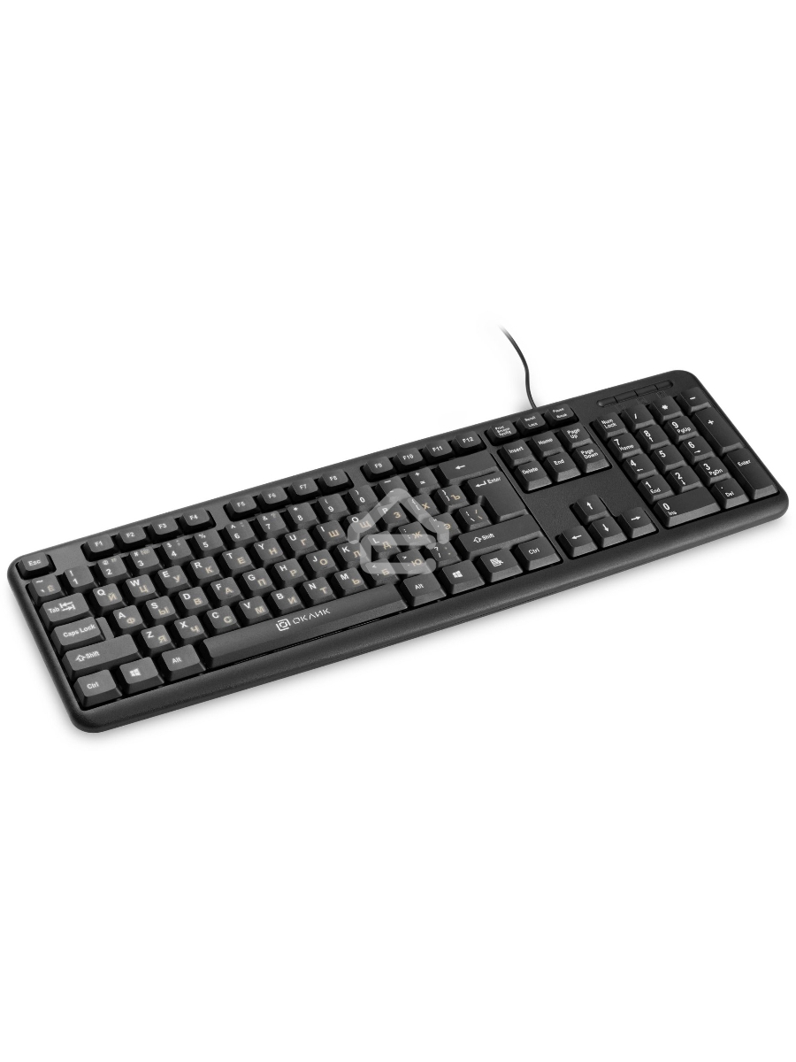 Клавиатура Oklick 130M проводная, USB, черный