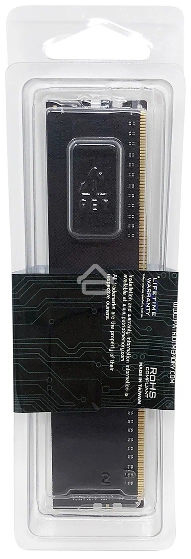 Оперативная память Patriot Signature, DDR4, 8GB (1x8 GB), 3200 MHz, CL22, DIMM