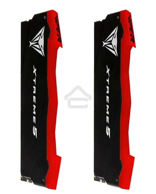 Оперативная память Patriot Viper Xtreme 5, DDR5, 32GB (2x16GB), 7600MHz, CL36, DIMM, с радиаторами, черный