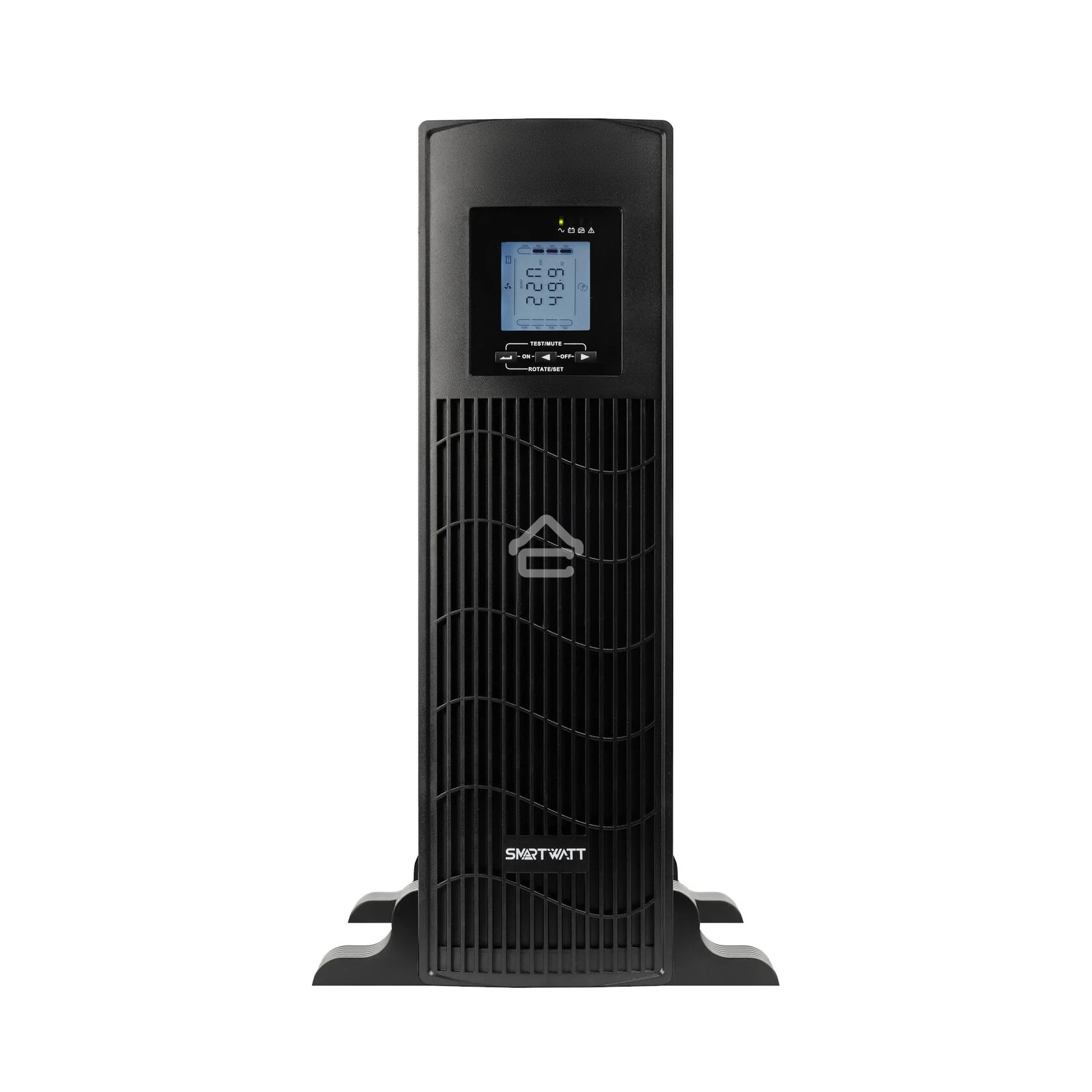 Источник бесперебойного питания SMARTWATT UPS DATA 3kVA Line-interactive SIN 3000VA/2400W (Euro x1, IEC C13 x6, USB, RJ11/RJ45 protection, SNMP, LCD