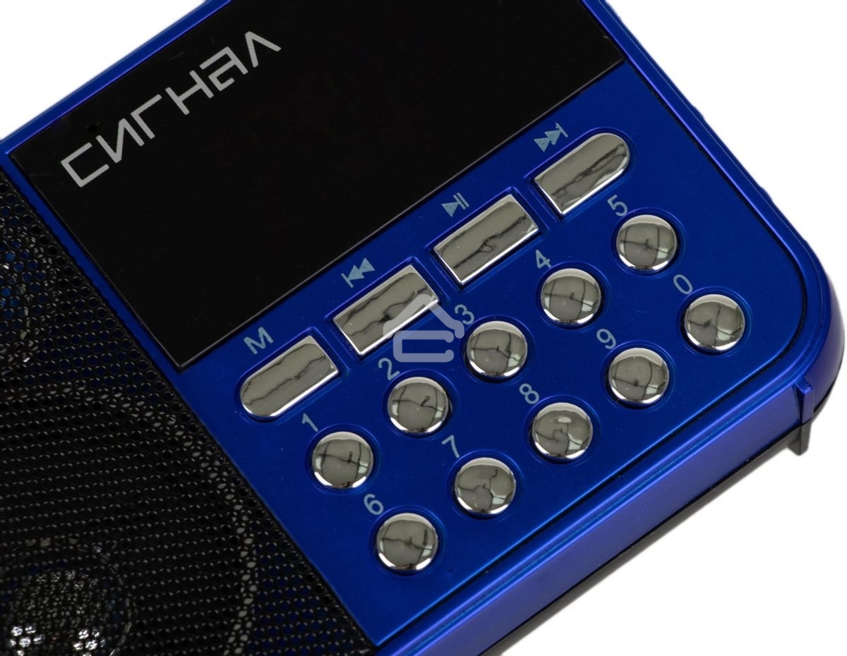Радиоприемник Сигнал РП-224, бат. 3*АА (не в компл.), 220V, акб 400мА/ч, USB, SD, дисплей, фонарик