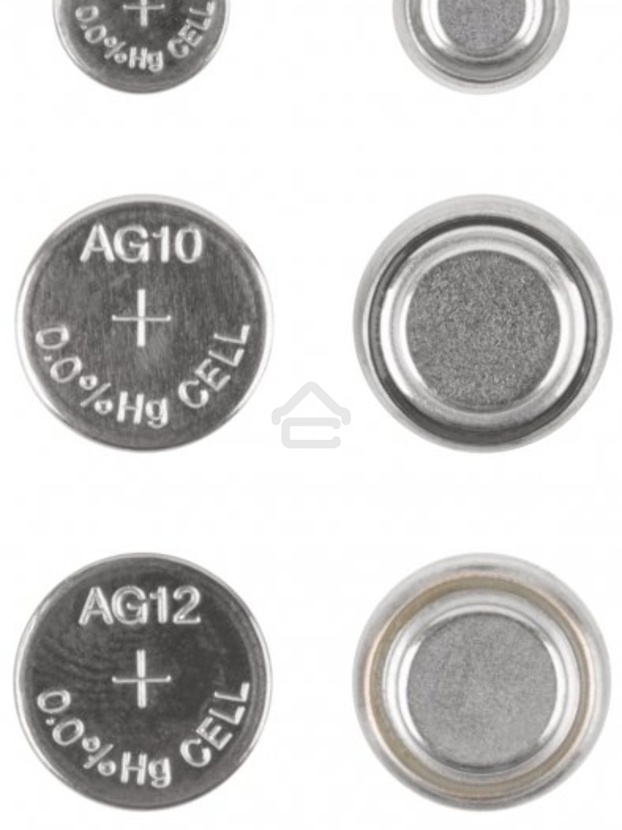 Батарейка щелочная, тип AG1*2 шт, AG3*2 шт, AG10*2 шт, AG12*2 шт, AG13*4 шт
