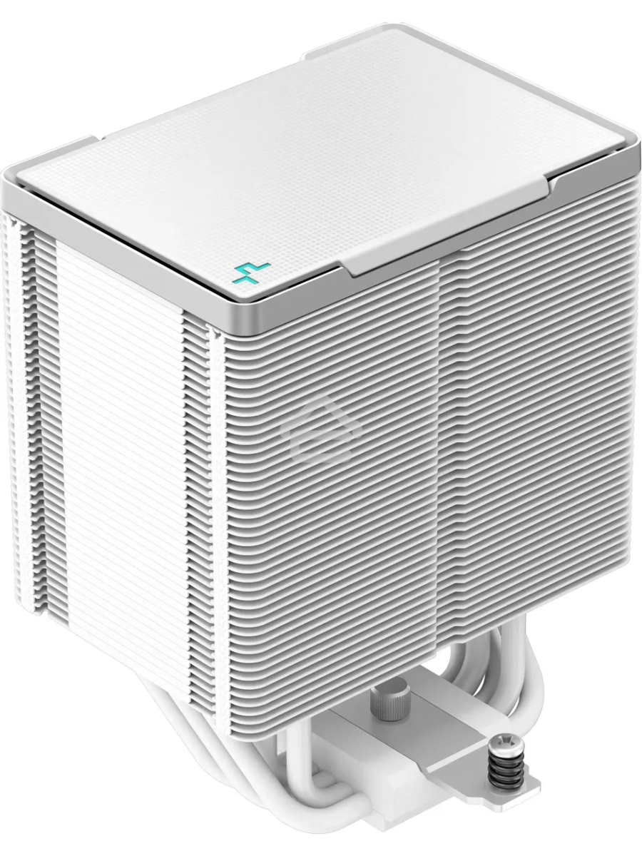 Кулер для процессора DEEPCOOL AK500 WH белый, 120 мм, алюминий/медь, 1850 об/мин, 31.5 дБ, 4 pin, 240 Вт, 158 мм