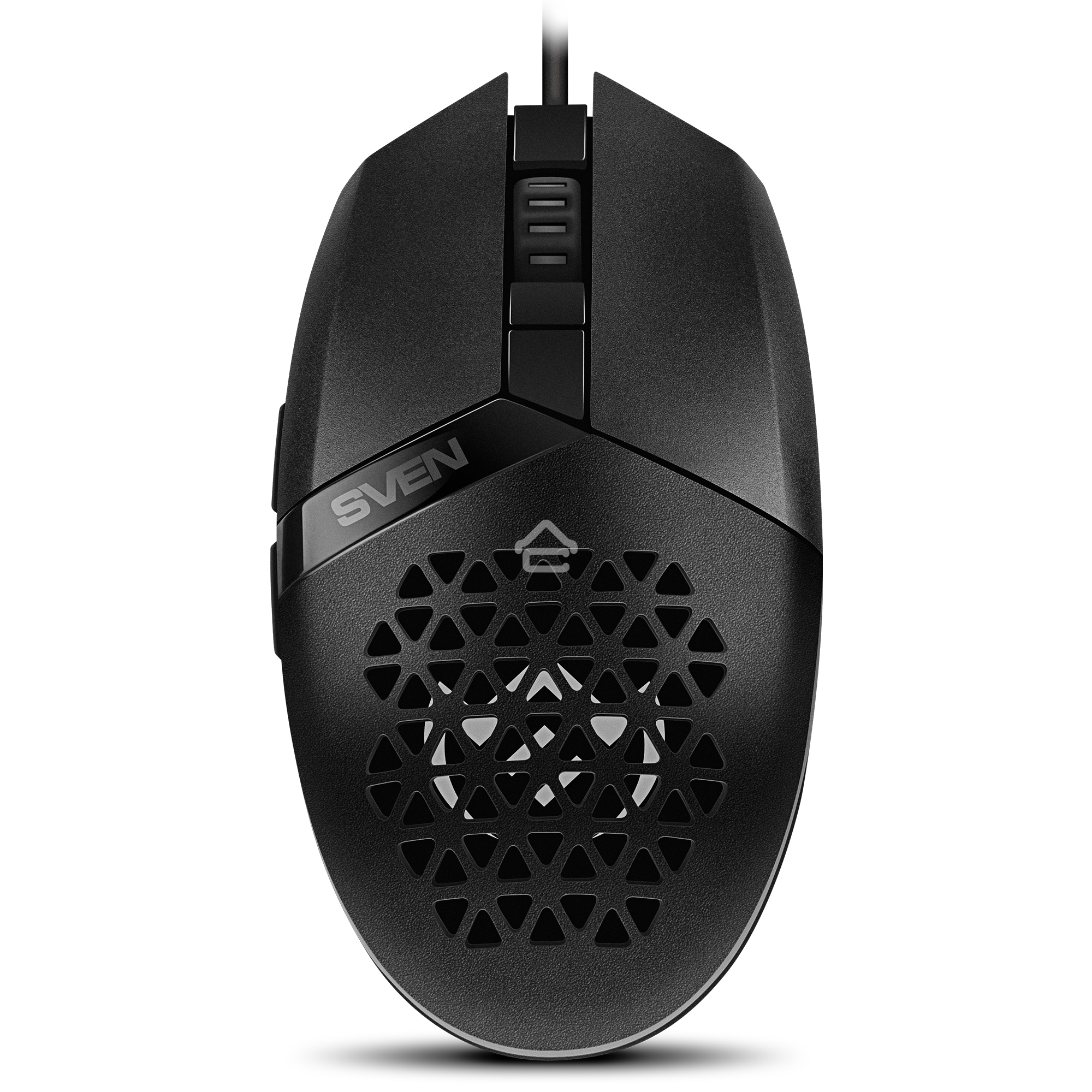 Мышь проводная SVEN RX-G735 черный, 4000 dpi, USB, кнопки - 6