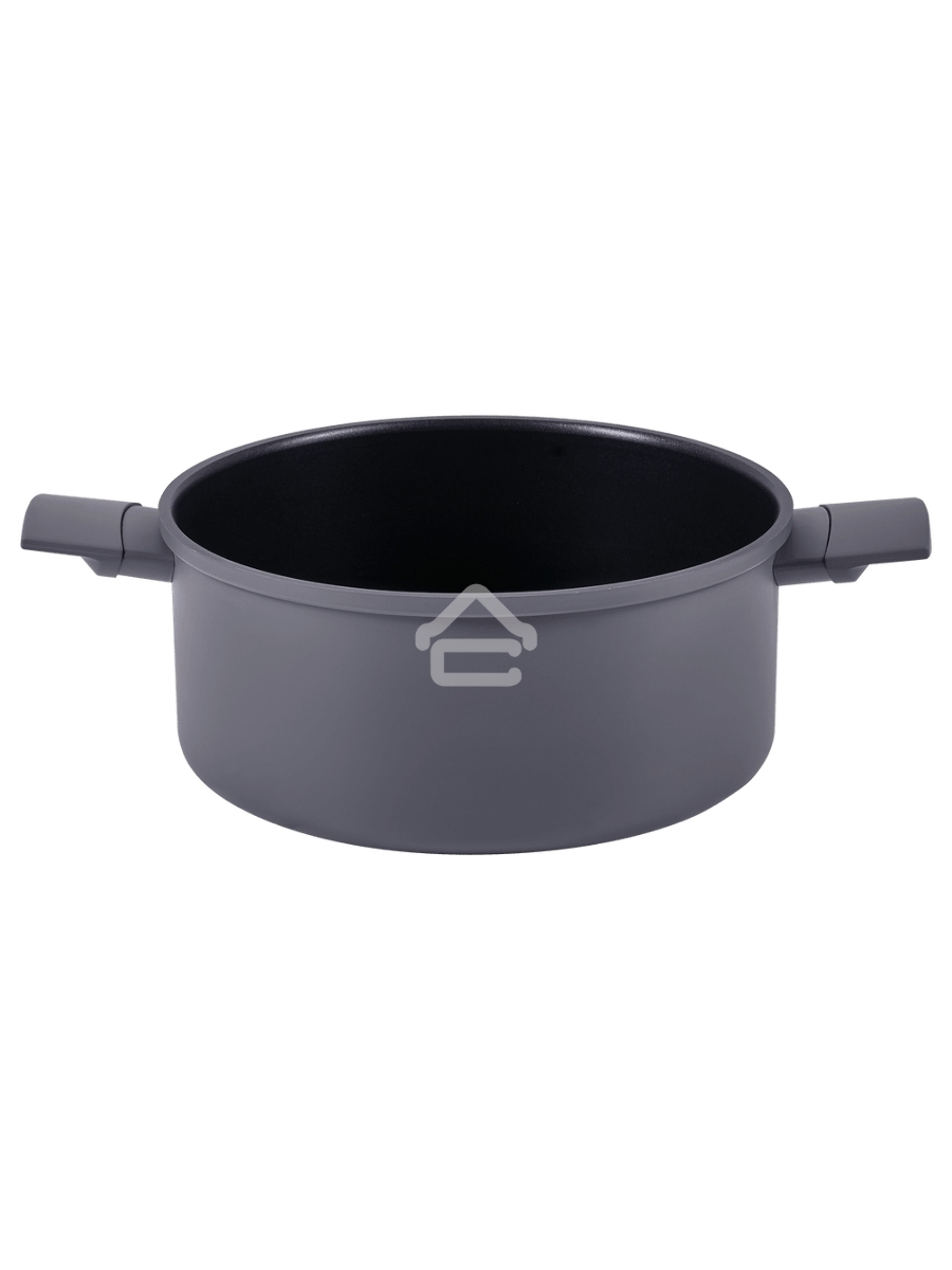 Кастрюля Maunfeld ASTRID MF20ASTR1CR из кованого алюминия со стеклянной крышкой, 20 см,3 л