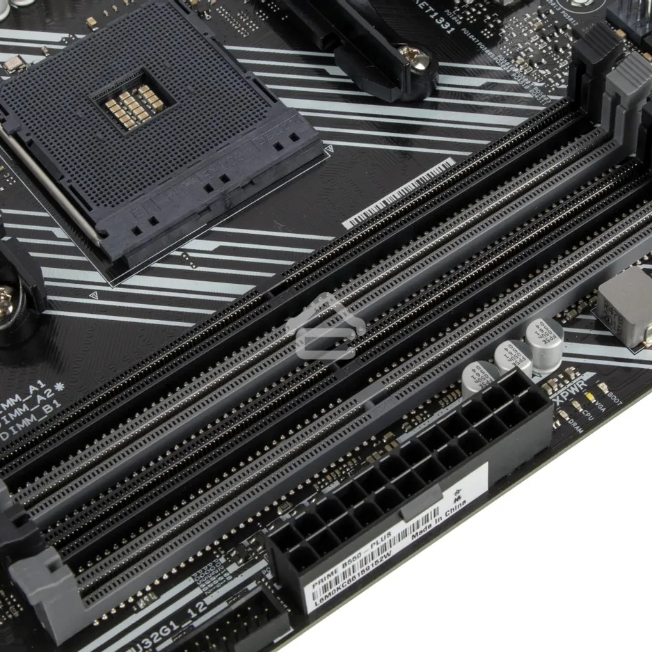 Материнская плата ASUS PRIME B550-PLUS, AM4, AMD B550, 4xDDR4, 6xSATA, 2xM.2, 1xPCIe 3.0 x16, 1xPCIe 4.0 x16, 3xPCIe x1, 1xDP, 1xHDMI, 1x 1Gb LAN, 1xUSB 3.2 Gen 2, 4xUSB 3.2 Gen 1, 2xUSB 2.0, 5x3.5 мм, 7.1, ATX