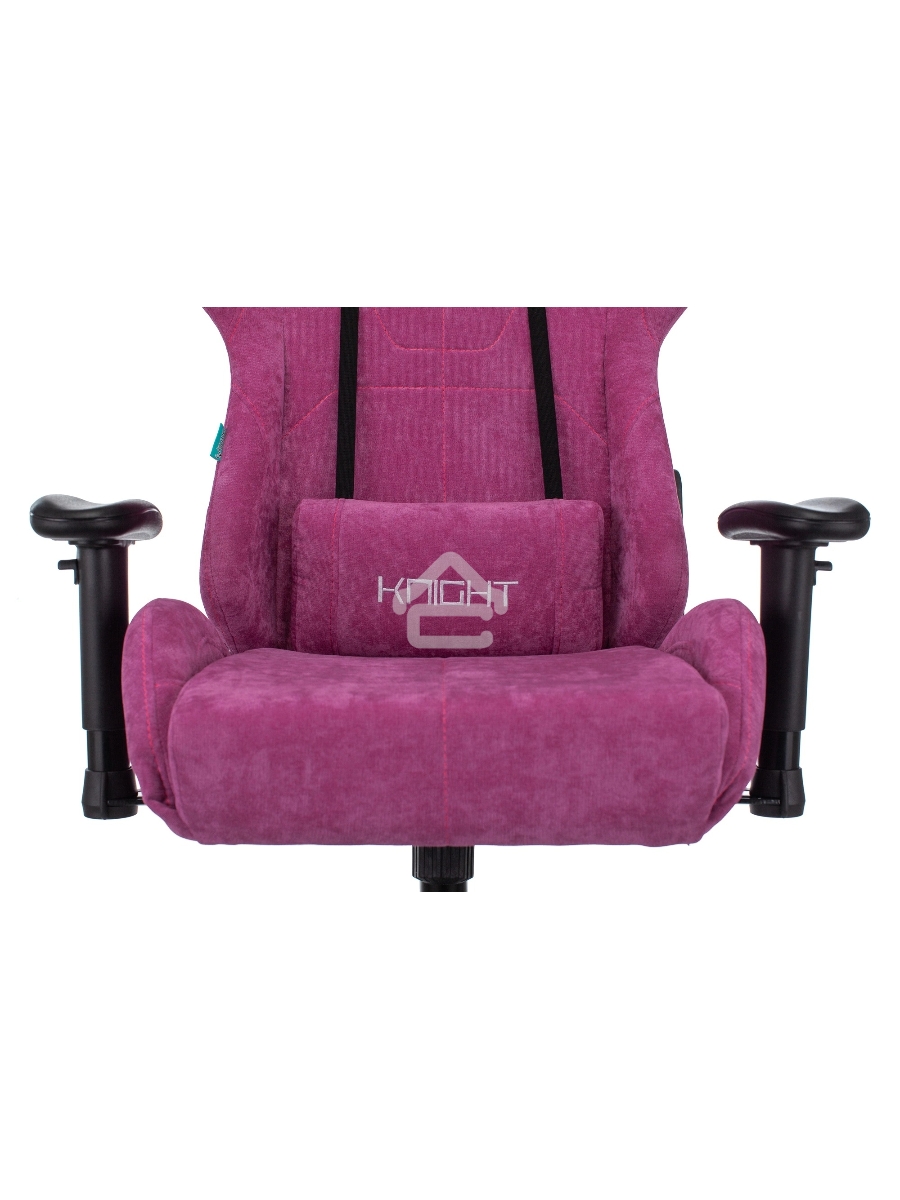 Кресло игровое Бюрократ VIKING KNIGHT LT15 FABRIC малиновый крестовина металл/пластик