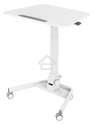 Стол для ноутбука Cactus VM-FDS109 столешница МДФ белый 73x50x108см (CS-FDS109WWT)