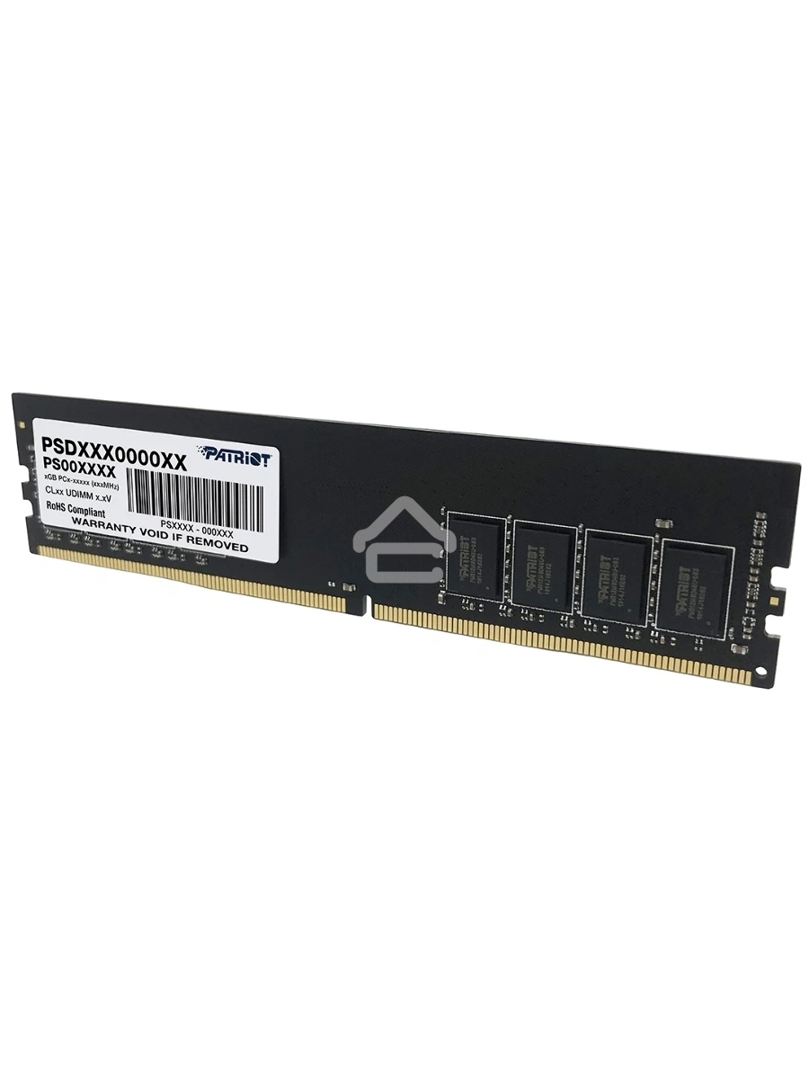 Оперативная память Patriot Signature, DDR4, 8GB (1x8 GB), 3200 MHz, CL22, DIMM