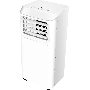 Кондиционер мобильный Hyundai HPAC-09-2 9000 BTU, 25 м², 64 дБ, охлаждение, осушение, белый