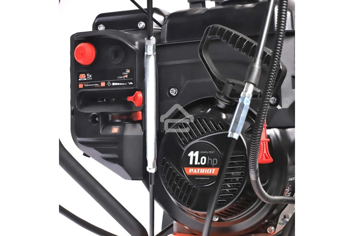 Снегоуборщик Patriot Сибирь 110 ЕT 11 л.с.,стартер ручной/электро, ковш 71 см. гусеницы