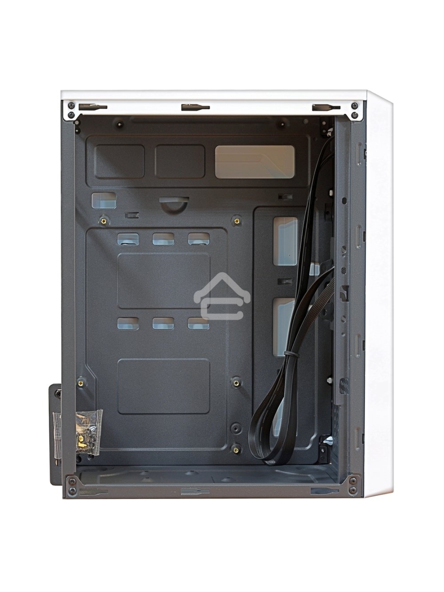 Компьютерный корпус MiniTower Ginzzu B185 White mATX,2xUSB2.0, белый,w/o PSU, w/o fan (Ginzzu B185)