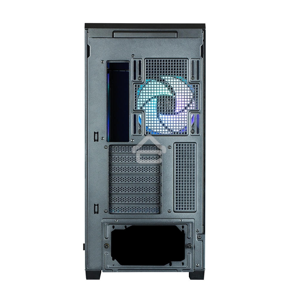 Компьютерный корпус ZALMAN P50 DS, ATX, черный, WINDOW, 2x3.5