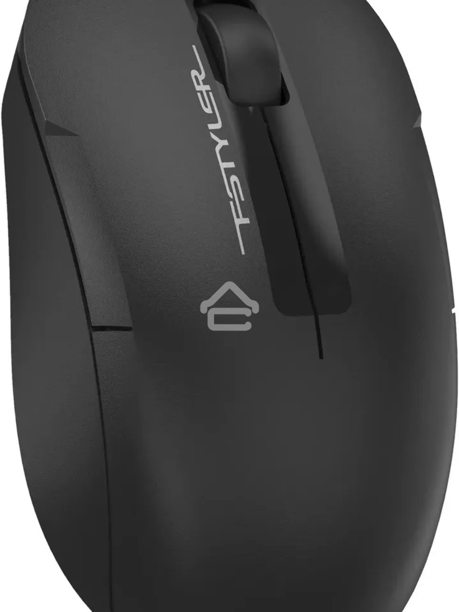 Мышь беспроводная A4Tech Fstyler FG15C Air2 черный, 1200 dpi, радиоканал, USB, кнопки - 3