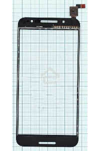 Сенсорное стекло (тачскрин) для Alcatel A7 5090Y, черное
