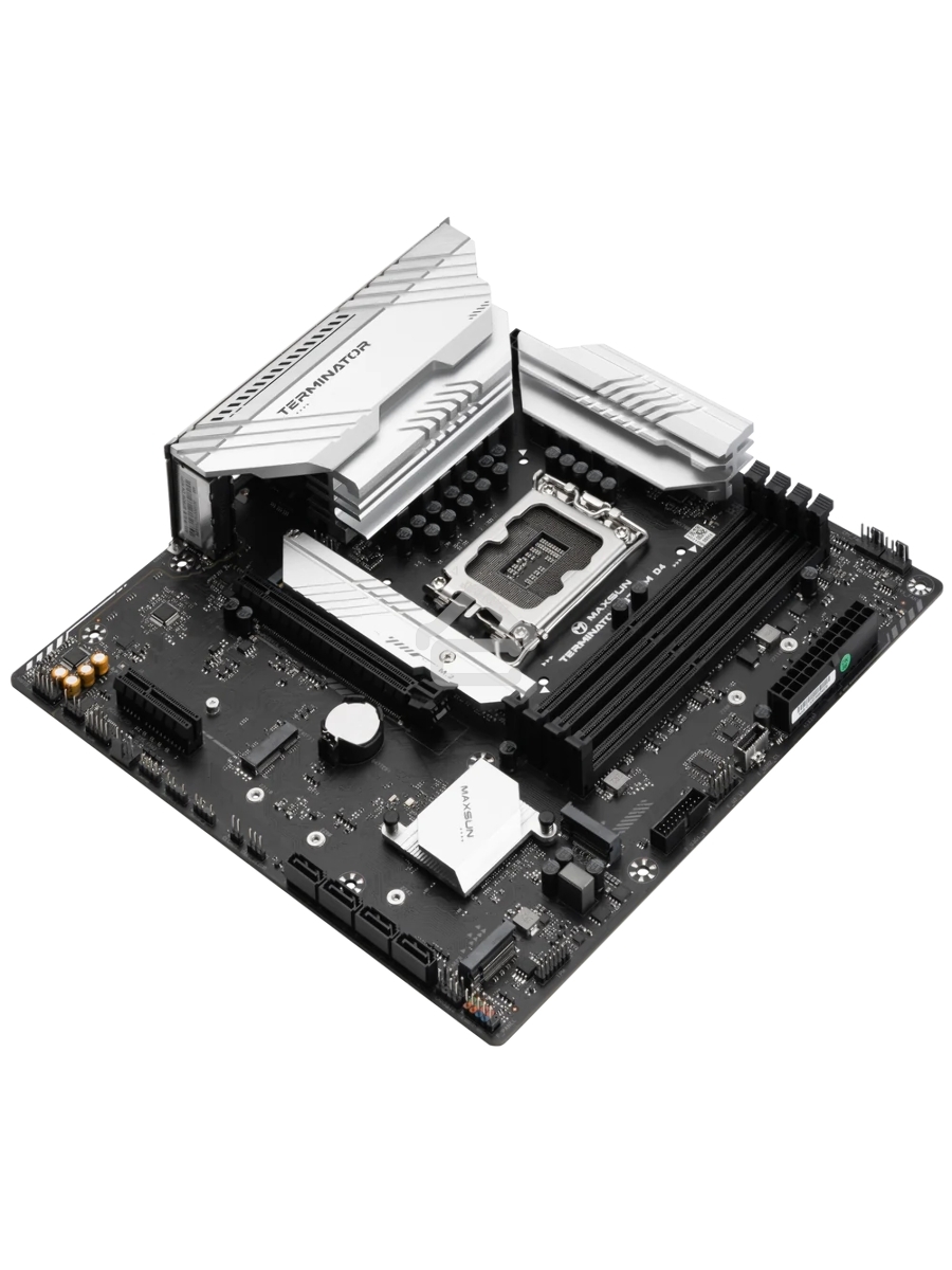 Материнская плата Maxsun Challenger B760M D5, LGA 1700, Intel B760, 2xDDR5, 3xSATA, 2xM.2, 1xPCIe 4.0 x16, 1xPCIe x4, 1xVGA, 1xHDMI, 1x 1Gb LAN, 2xUSB-A 2.0, 4xUSB-A 3.2 Gen 1, 5.1, mATX