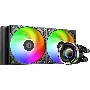 Система жидкостного охлаждения  ID-Cooling FX240 INFINITY ARGB черный 120мм алюминий+медь 2000rpm 27.2db 4-pin 300W
