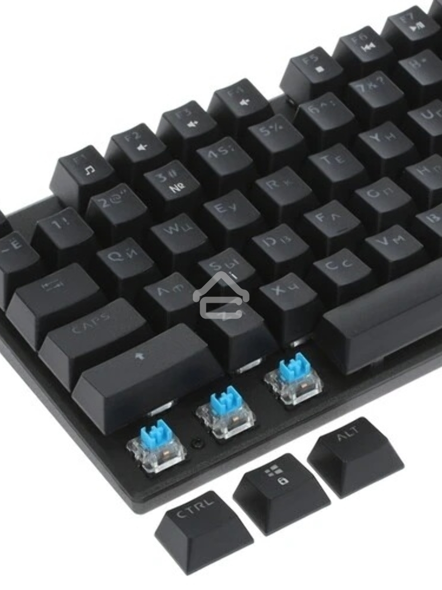 Игровая клавиатура Sven KB-G9300 чёрная (Outemu Blue switches,104кл., подсветка)